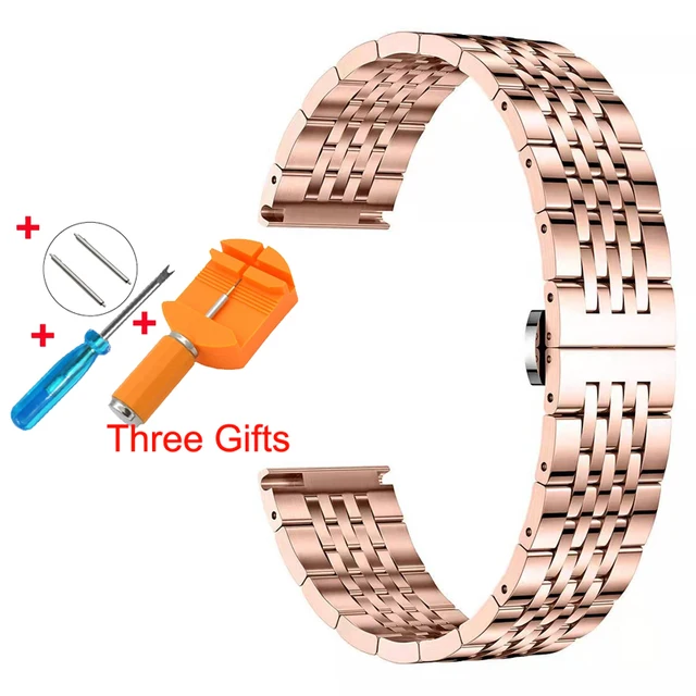 Stainless Steel Wristband for Watches - Stylish Unisex Accessory