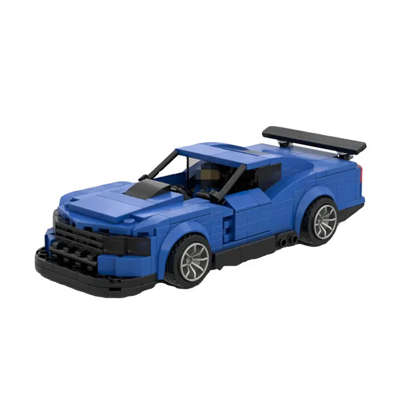 

MOC Chevroleted Camaro ZL1 Speed Champions Sports Cars Building Blocks Bricks Set Kids Toys Gifts For Boys & Girls