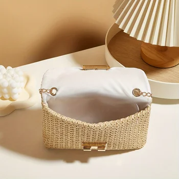 Crossbody Bag for Women,Chain Strap Banquet Stylish Accessory Shoulder Bag for Day-to-Night Outfits 6