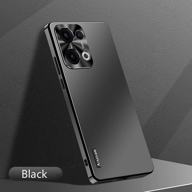 Sleek Metal Camera Full Protection Phone Case - Shockproof & Anti-Drop Soft Edge Bumper Cover