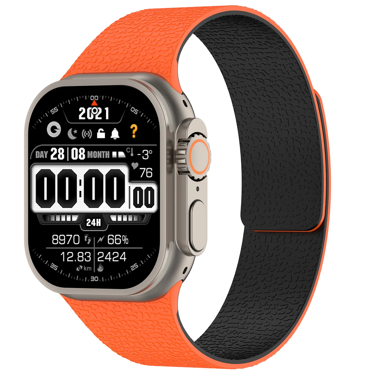 Magnetic Silicone Sport Strap