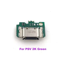 DIY USB - C Charging Port Replacement Part for PS Vita and PSP GO (1 - 5 Pieces) (Green For PSV 2K)