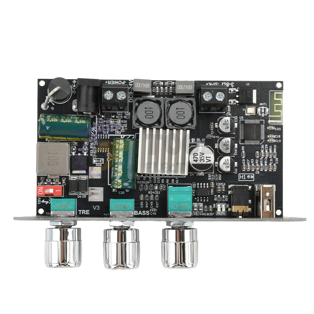 Audio Amplifier Board 100W Mono TPA3116D2 BT Audio Power AMP Module ZK-1001U Home Theater
