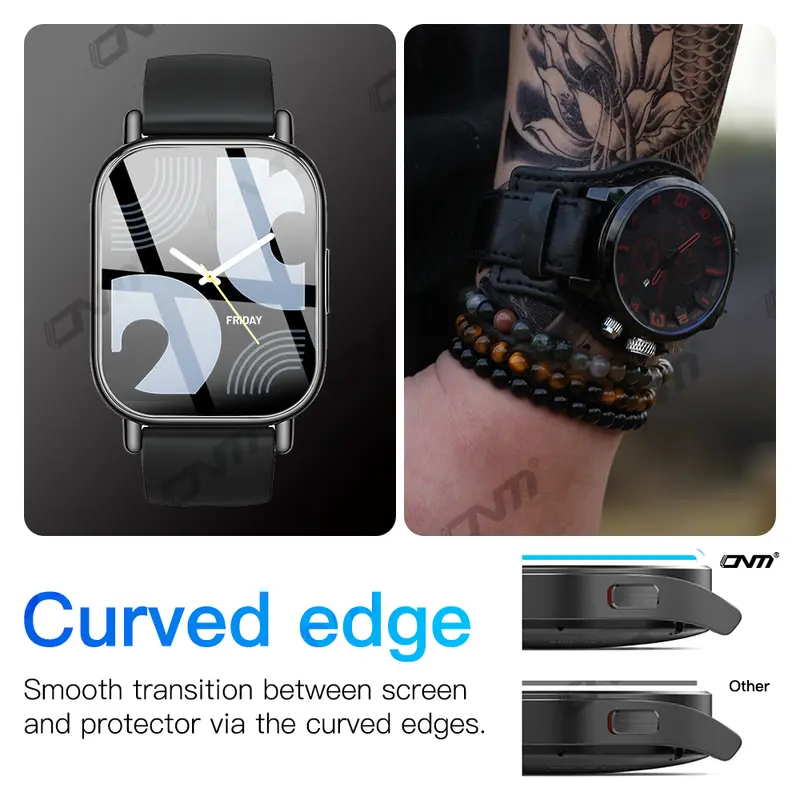 9H Premium Tempered Glass for Xiaomi Redmi Watch 5 4 Lite / Active Smart Watch Clear HD Glass Screen Protector Film Accessories - Image 4
