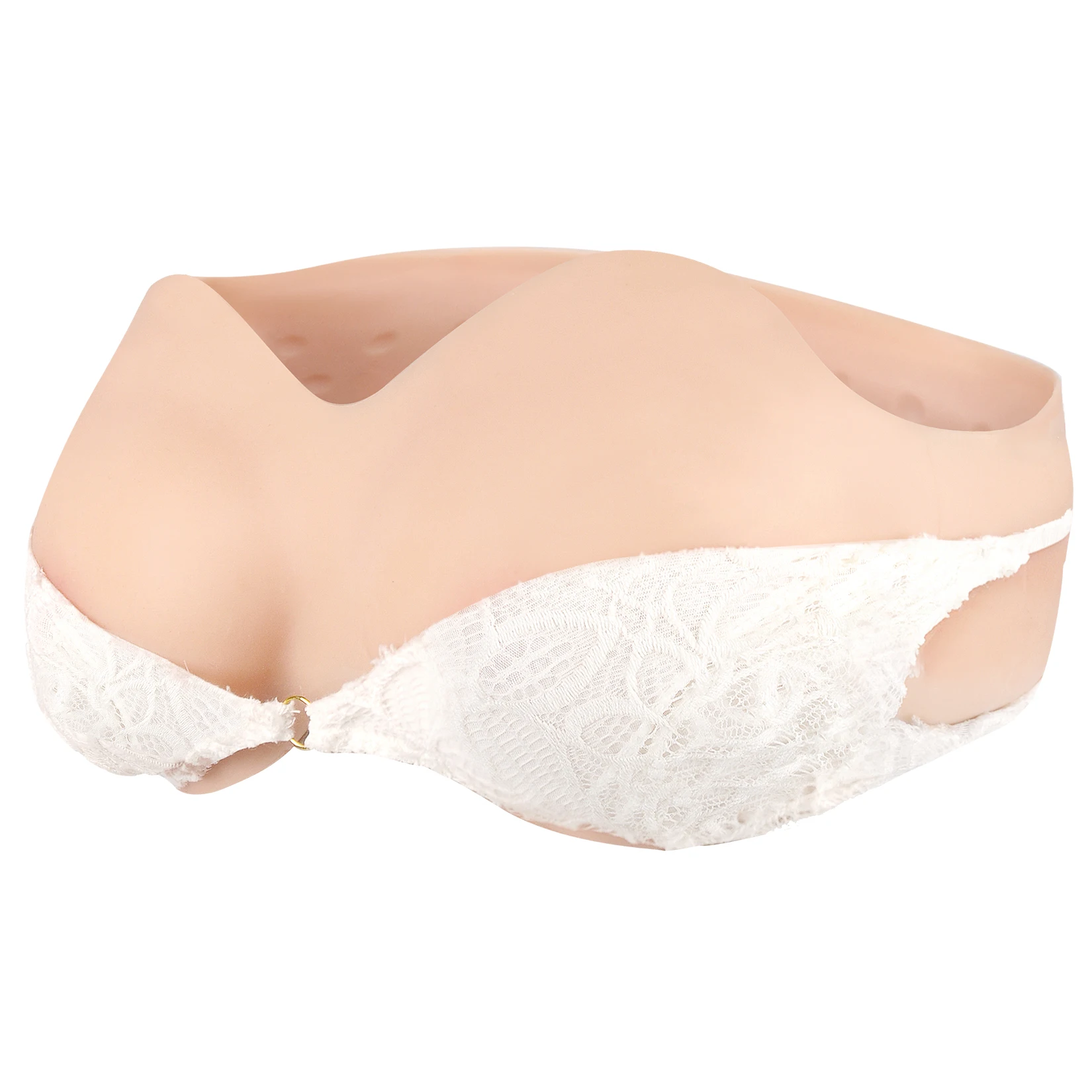 Silicone Fake Boobs Breast Realistic Silicone False Breast Crossdresser Drag Transvestite Mastectomy Cosplay V-neck AA-H CUP