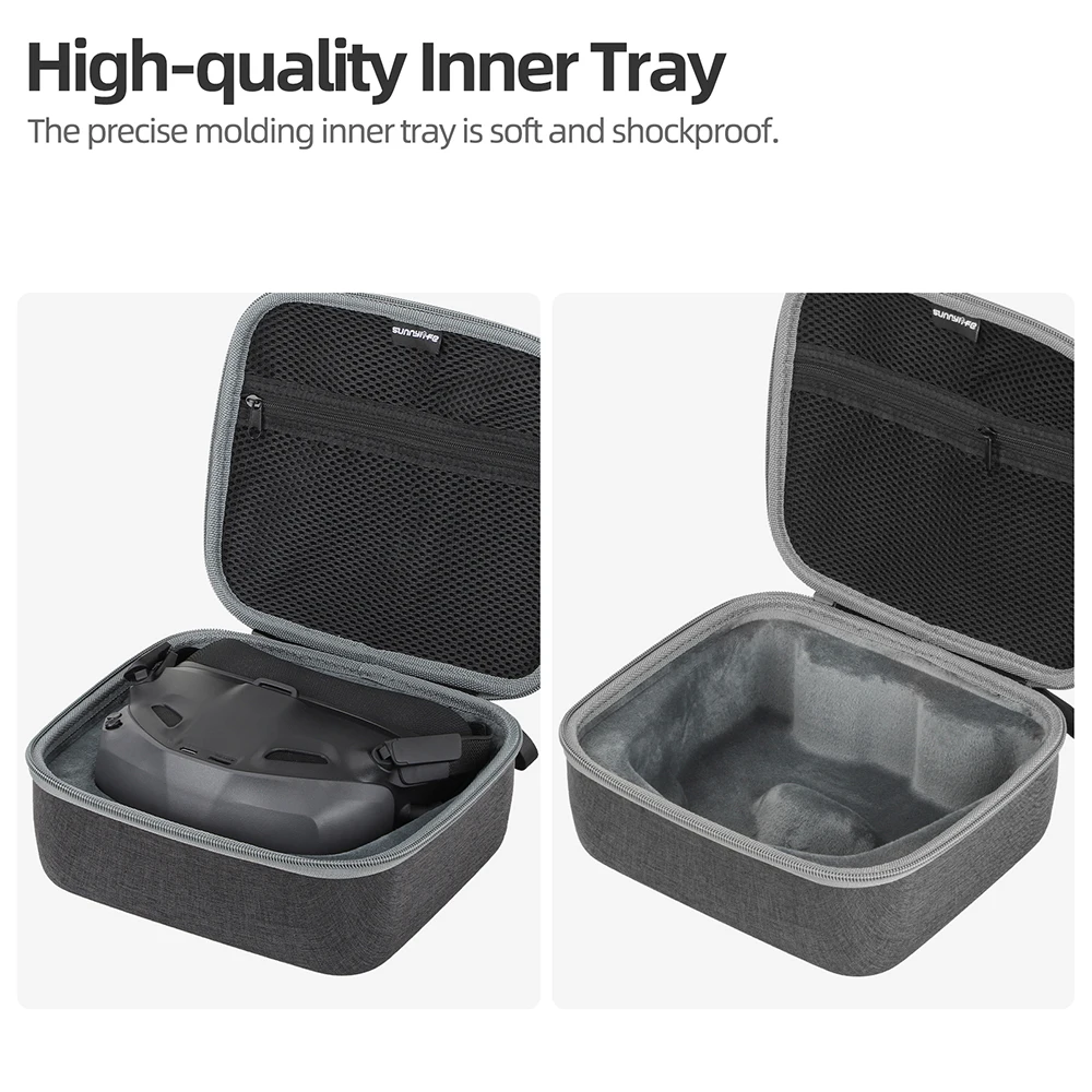 Carrying Case for DJI Goggles N3 Portable Hard Case Storage Bag DJI Goggles N3 Shockproof Waterproof Protector Accessories