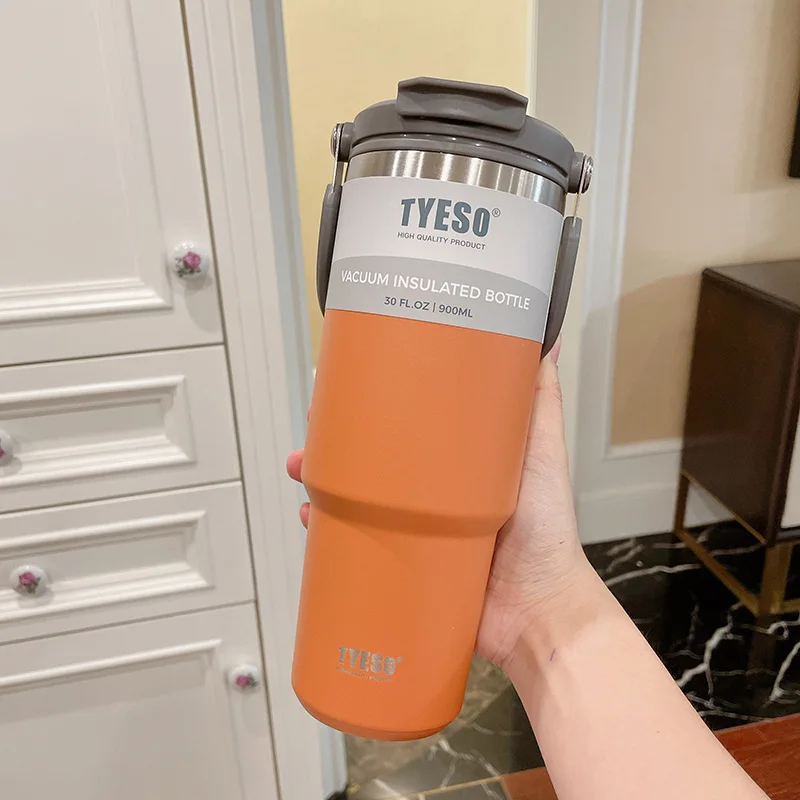 Stainless Steel Insulated Coffee Tumbler - 900ML