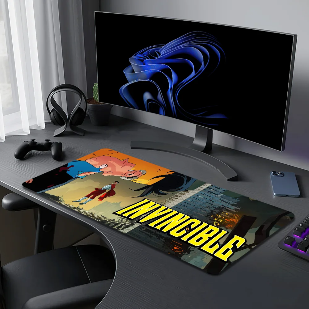 Mousepad Mat Non-slip Lockedge Office Student Gaming Thickened Large Writing Cushion Invincible Cartoon Mouse Pad 2