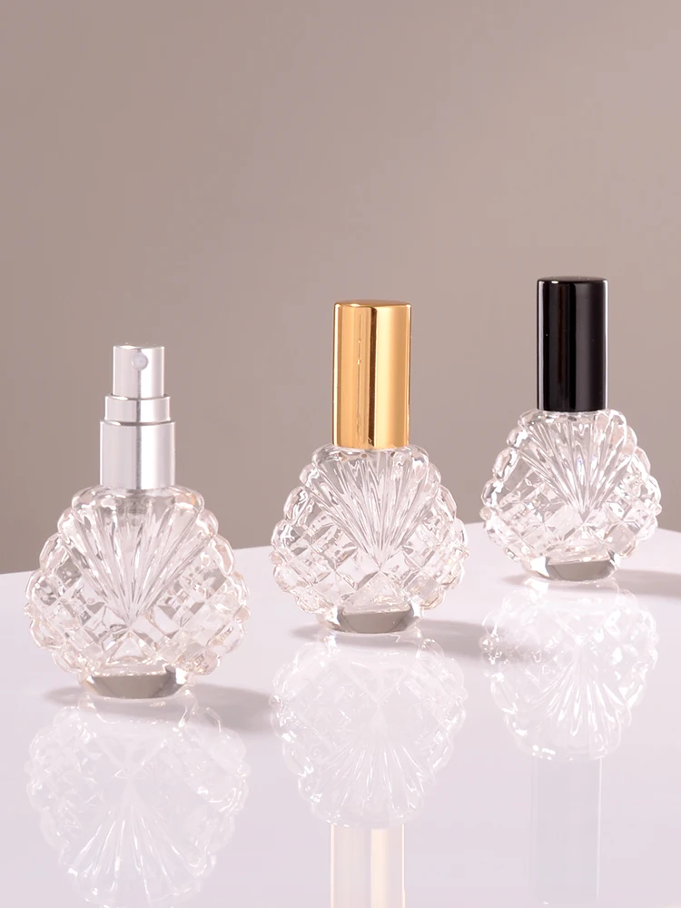 

10/30/50pcs 15ml Empty Perfume Spray Bottle Atomizer Clear Glass Portable Refillable Cosmetic Container Travel Transparent