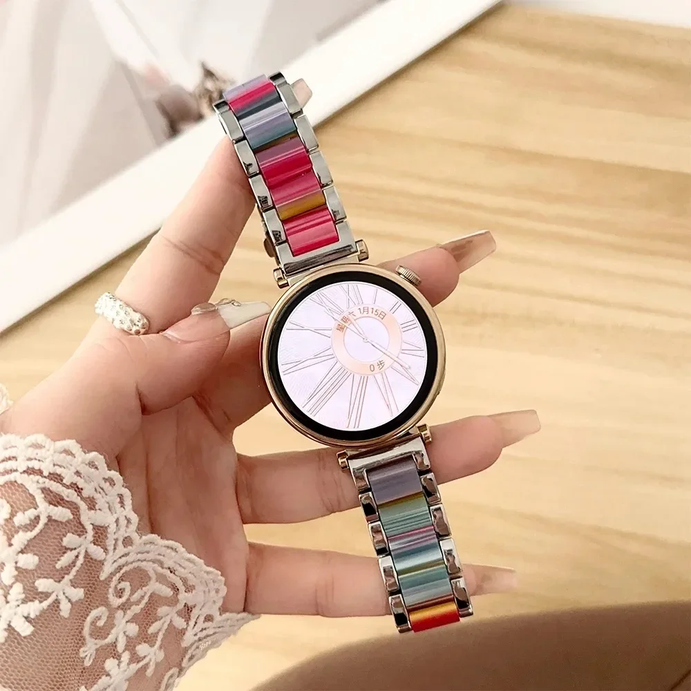 18 20 22 مللي متر الراتنج حزام معدني لهواوي GT 5 g...