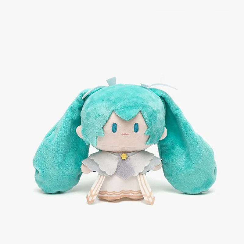 thumbnail image 1 of Peluche de Hatsune Miku de 15 cm, juguete de peluche Kagamine Len Rin, figura Kawaii, muñeco de peluche de colección, modelo de adorno, juguetes para niños, regalos, 1 of 5