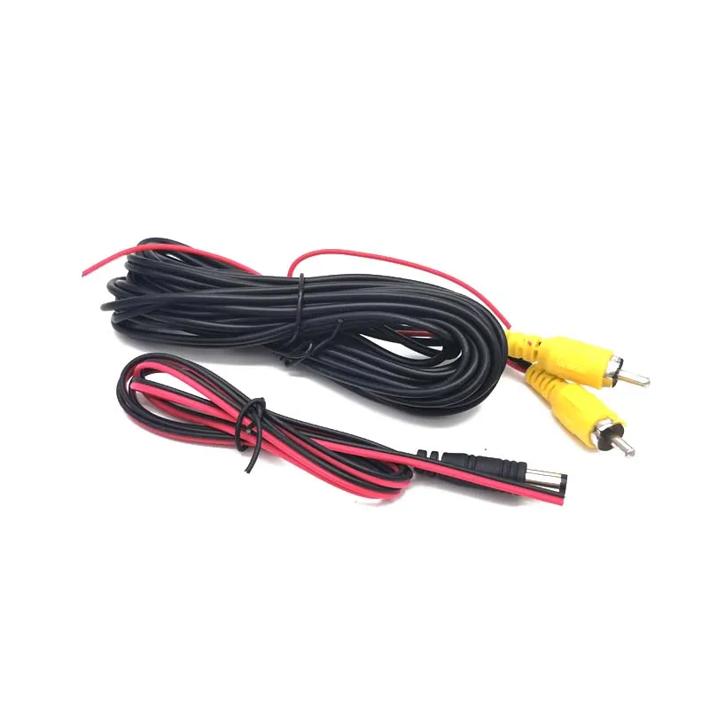 Universal RCA 6M Video Cable for Car Rear View Parking Camera Connection