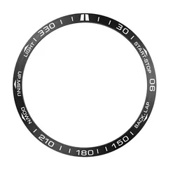 Deluxe Metal Watch Bezel Protector - Fenix 5X (Black Bezel)