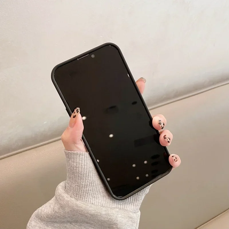 Stylish Dual-Color Shockproof Silicone Phone Case with Fashion Logo Design
