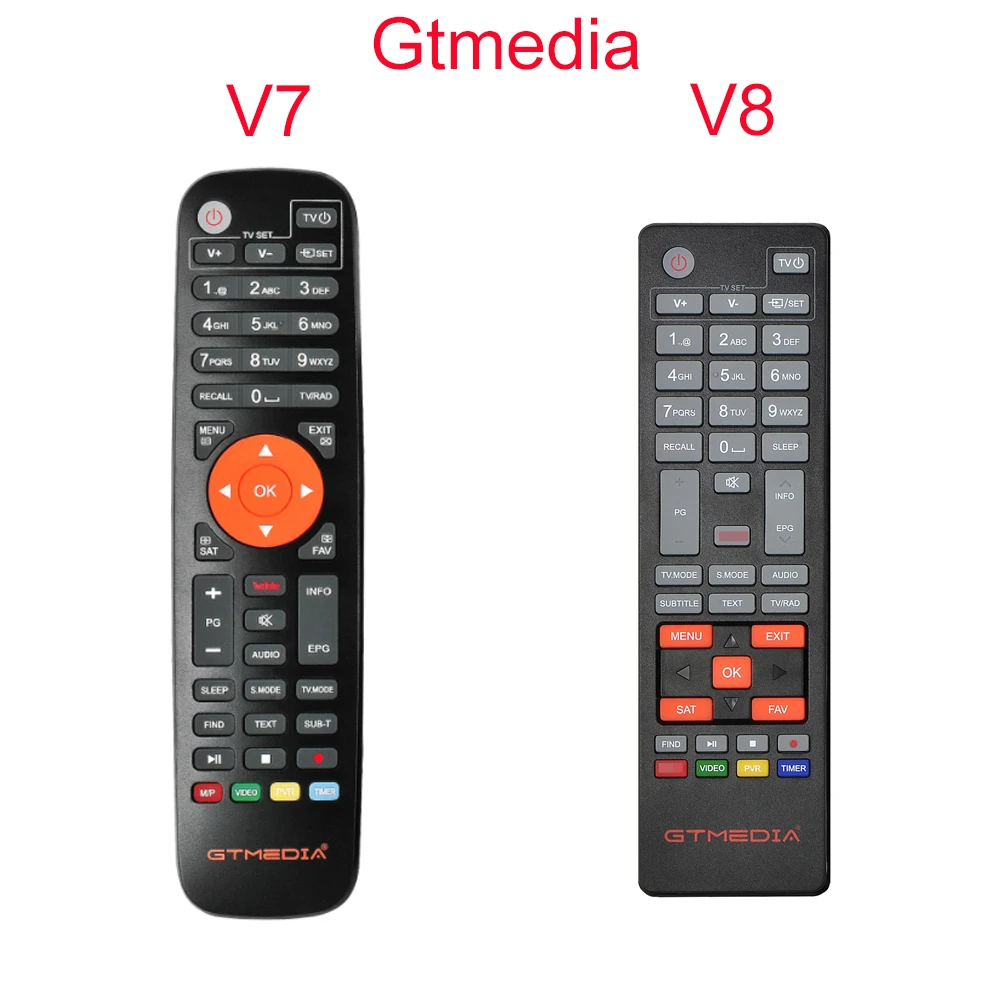 Original Gtmedia V8X Remote Control Adapted to Gtmedia V7 S2X V7S HD V8 honor V8 NOVA V9 Super indoor tv antenna