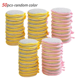 Multi-Purpose Reusable Double-Sided Dishwashing Sponge Set - 10/20/50 Pack (50pcs-random color)