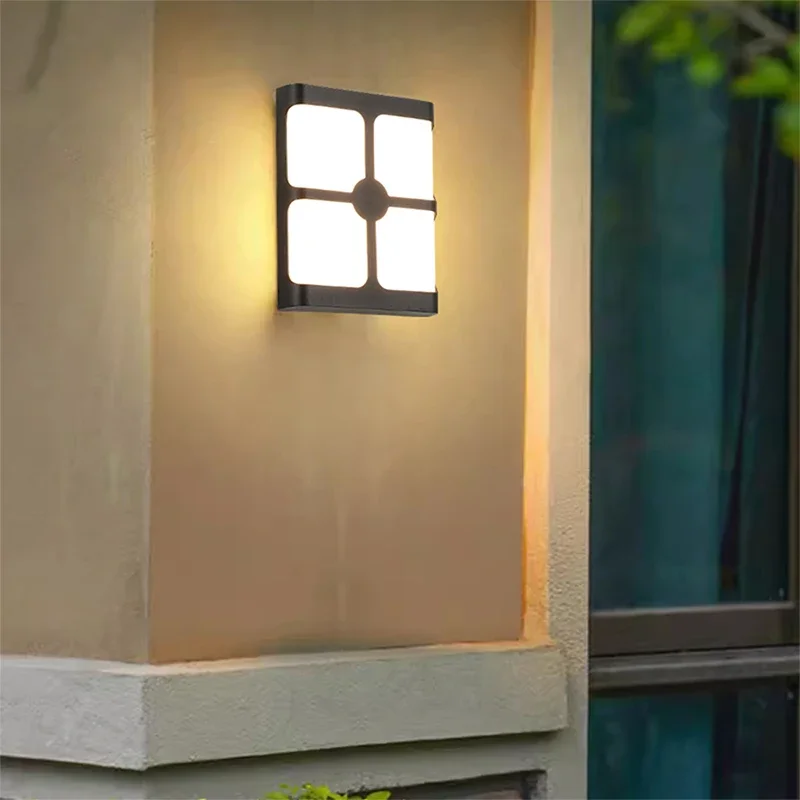 

TEMAR Contemporary LED Outdoor Wall Lamps Electric Simplicity Waterproof Balcony Hallway Courtyard Villa Gate Hotel