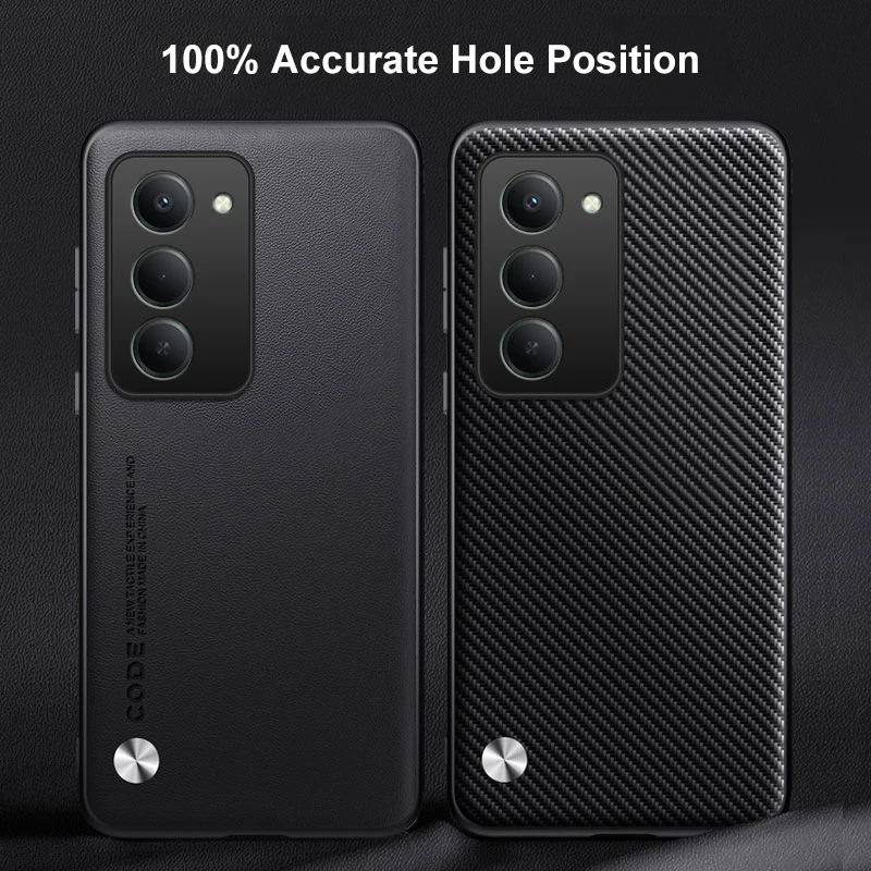 Luxury PU Leather Shockproof Phone Case - Full Protection Back Cover