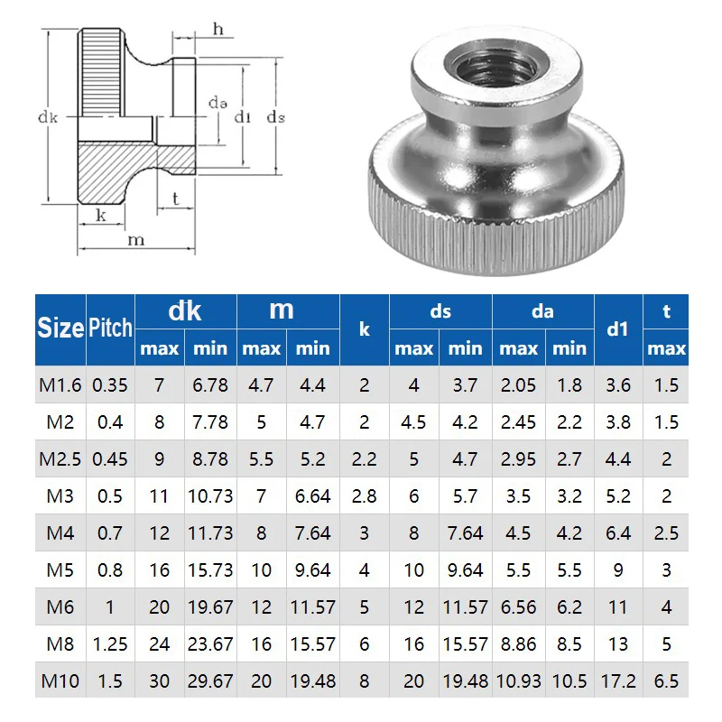 Dadi Esagonali, Assortimento Di 516 Dadi Autobloccanti, In Acciaio Inox - Foto 9
