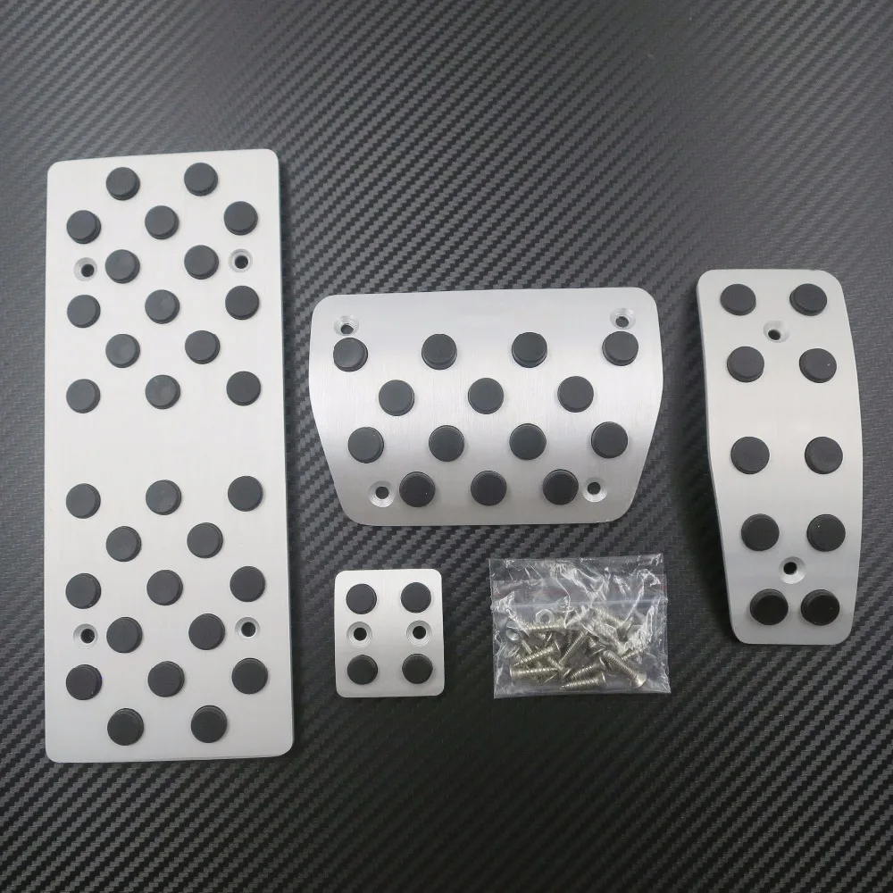 Car Modified Accessory For VOLVO XC90 2004~2014/XC70 2004 AT Gas Pedal Plate Refitting Part Decorative Pad Cover Styling Sticker