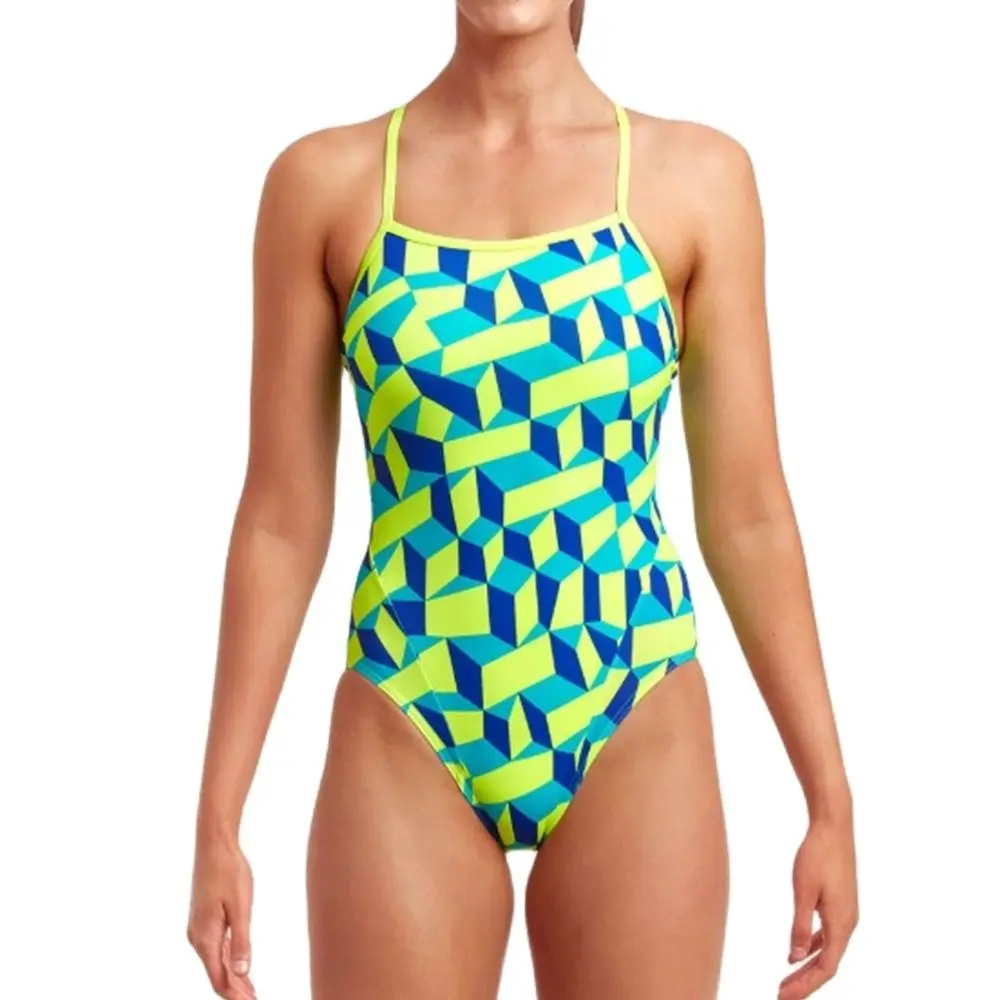 Funkita 2022 Donne Costume Da Bagno Triathlon Posteriore Sexy Costume Intero Costumi Da Bagno Funzionale Costume Da Bagno Di Formazione Sport Swimming