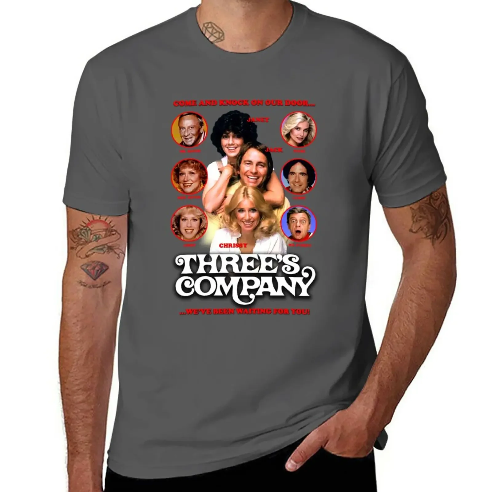 

THREES COMPANY T-Shirt animal prinfor boys customs design your own t shirts for men graphic