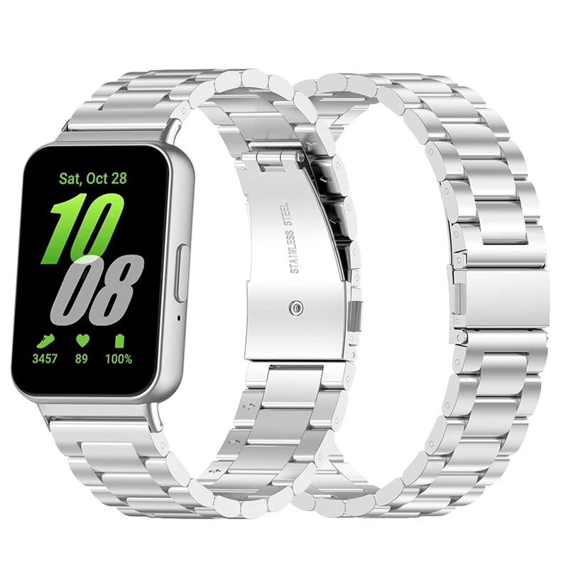 Cinturino In Metallo Per Samsung Galaxy Fit 3 Cinturino In Acciaio Inossidabile Per Cinturino Da Polso Galaxy Fit 3 Per Braccialetti Samsung Galaxy Fi