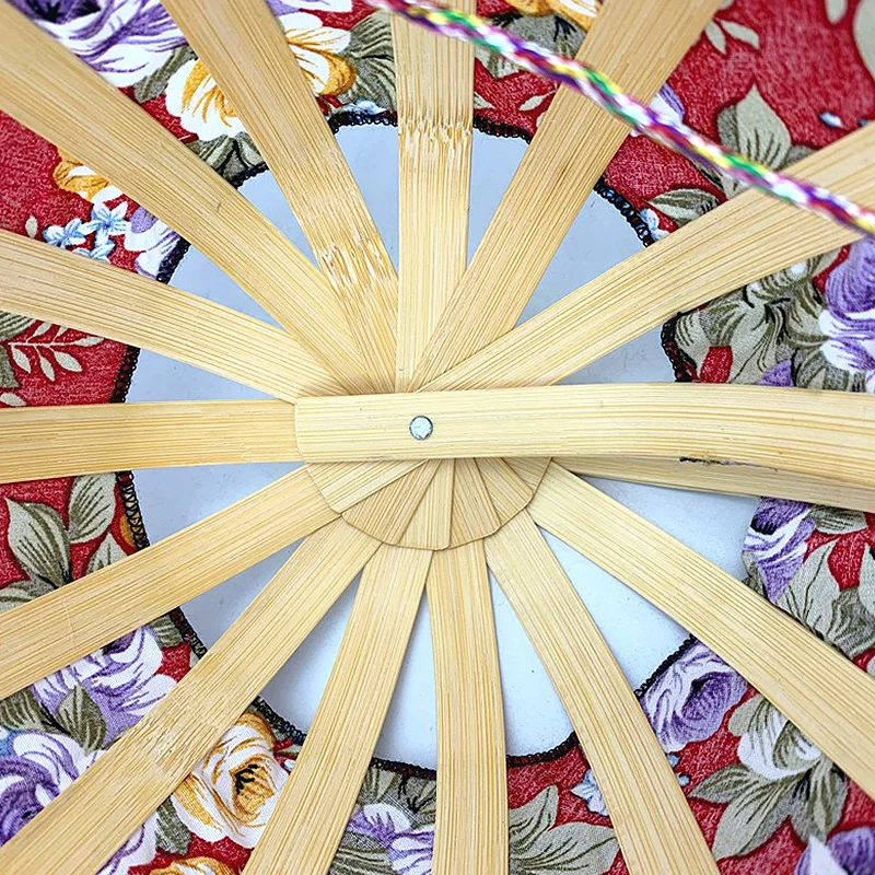 Spring And Summer Sun Shading Bamboo Fashion Foldable Multifunctional Beach Tourism Fan Hat Caps Japanese Decor_voghion.com