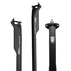 Carbon MTB Bicycle Seatpost with 20mm Offset - Premium Bike Seat Support (Matte 30.8x400mm)