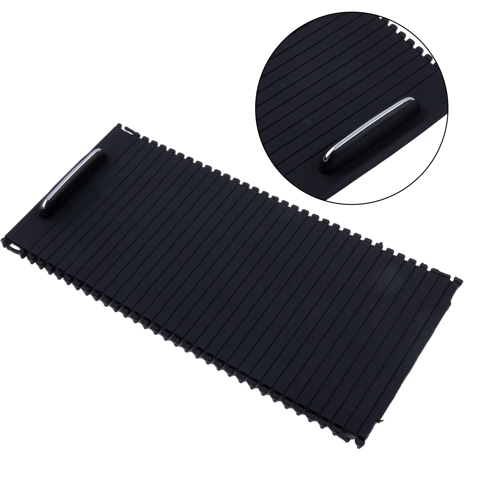 

Cap Roller Blind Cover Accessories Black Centre Decor Interior Replacement Vehicle 1pcs For Mercedes C-Class W204 S204
