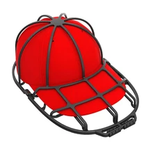 Gorra de béisbol multifuncional, arandela de ajuste, marco de arandela de sombrero/jaula de lavado, Protector de limpiadores de sombrero de doble cubierta
