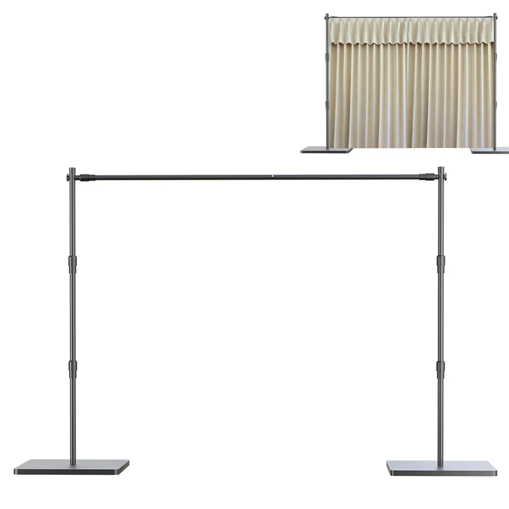 Fondale Sfondo Stand Sh 2.4 X3M Heavy Duty Photo Background Support Studio Light Treppiede Picture Canvas Frame System Tenda