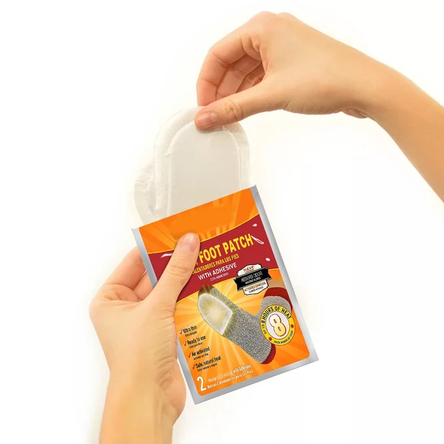 Hordozható Meleg Láb Tapasz Önmelegítő Talppaszta Többcélú Test Melegebb Folt Téli Gázok - Image 4