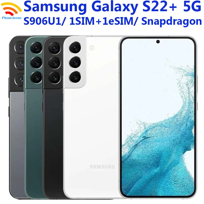 Samsung Galaxy S22 Plus S22+ 5G S906U1 6.6 8GB RAM 128GB 256GB ROM  Snapdragon NFC Octa Core Original Unlocked Cell Phone - AliExpress