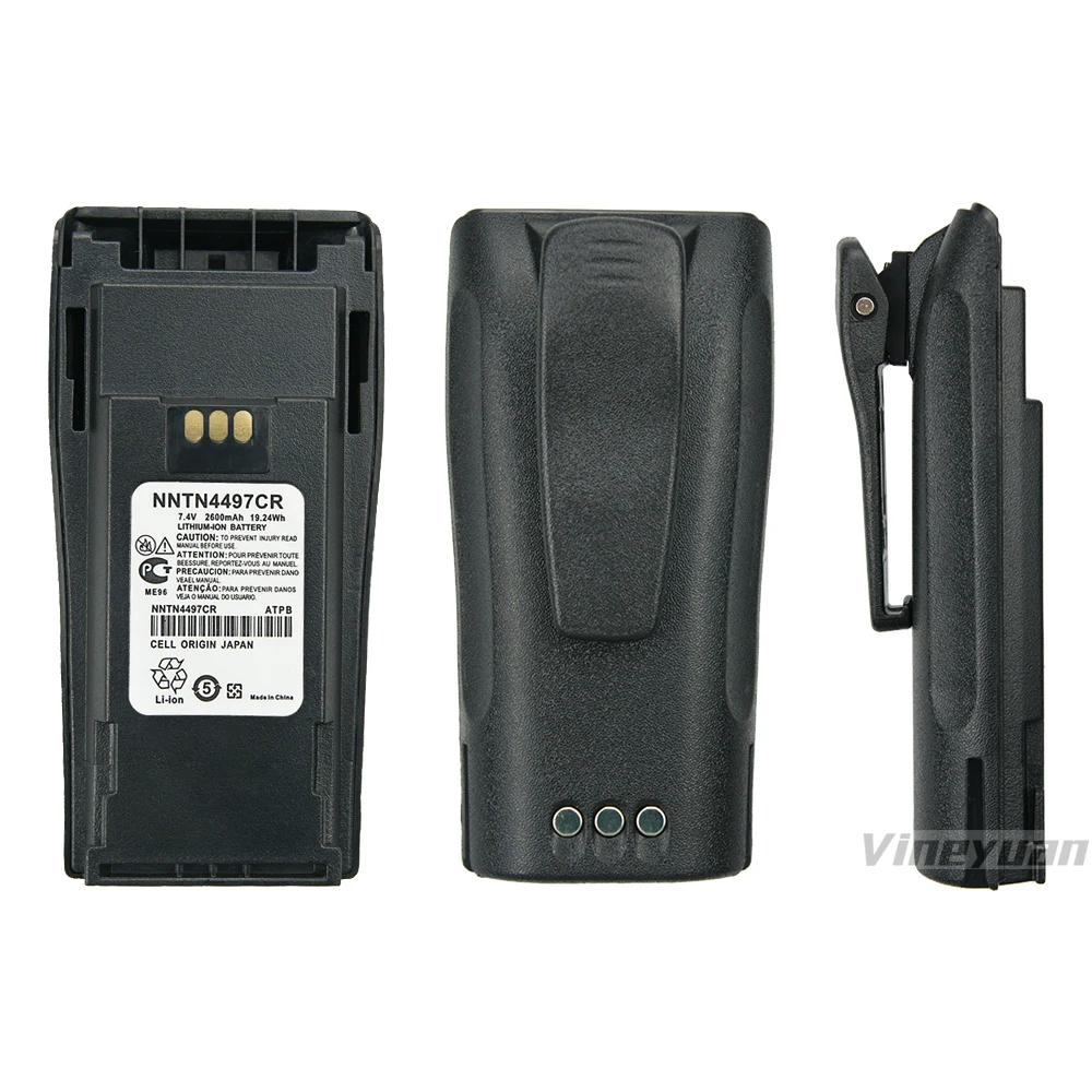 NNTN4497CR 2600mAh Li-ion Battery For Motorola CP200 PR400 EP450 DEP450 CP140 CP160 CP180 CP250 GP3688 GP3188 Radio HighCapacity 5