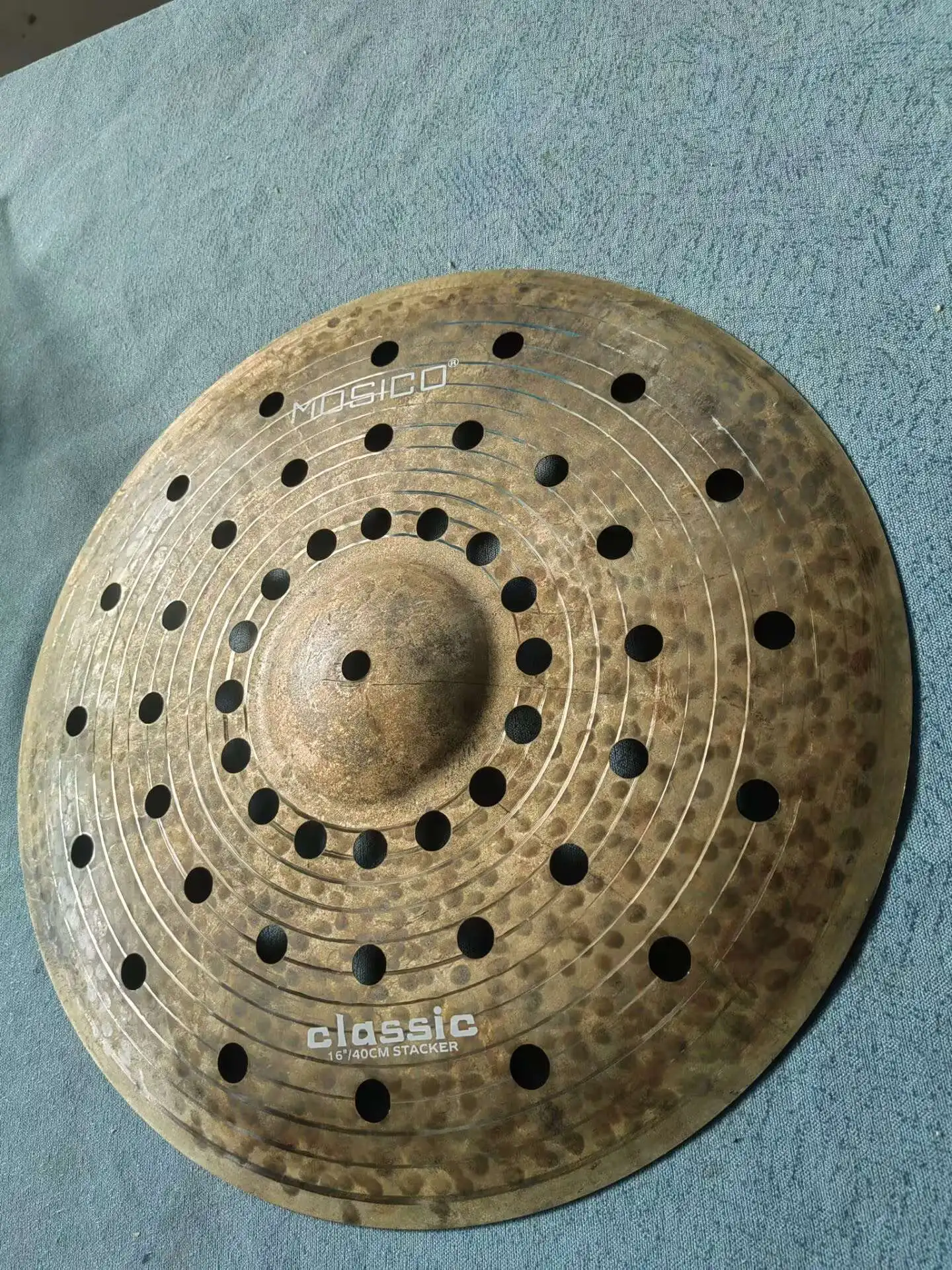 Ozone Cymbal 16" Effect B20 Cymbal Handmade Professional Drum For Drum Set