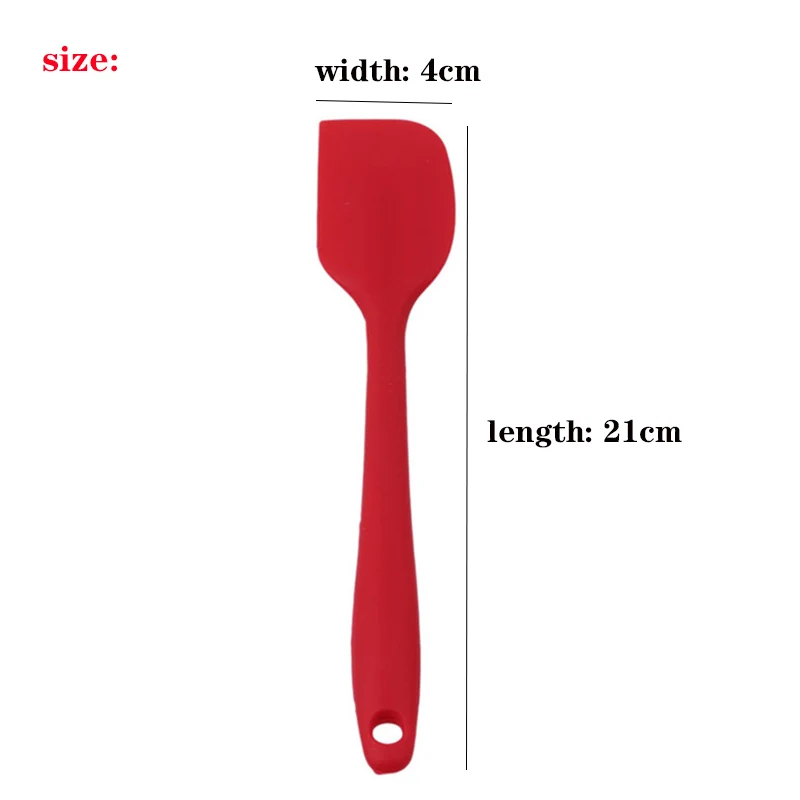 Heat Resistant Silicone Spoon Scraper Utensil