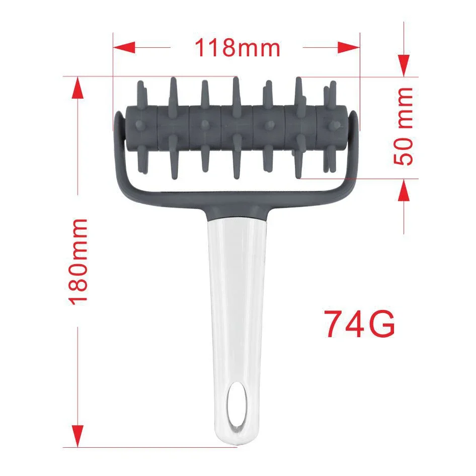 Home Pizza Cookies Dough Roller Pastry Pie Needle Wheels Bread Hole Punch Baking Tools Bakeware Kitchen Gadgets Pizza Acessorios