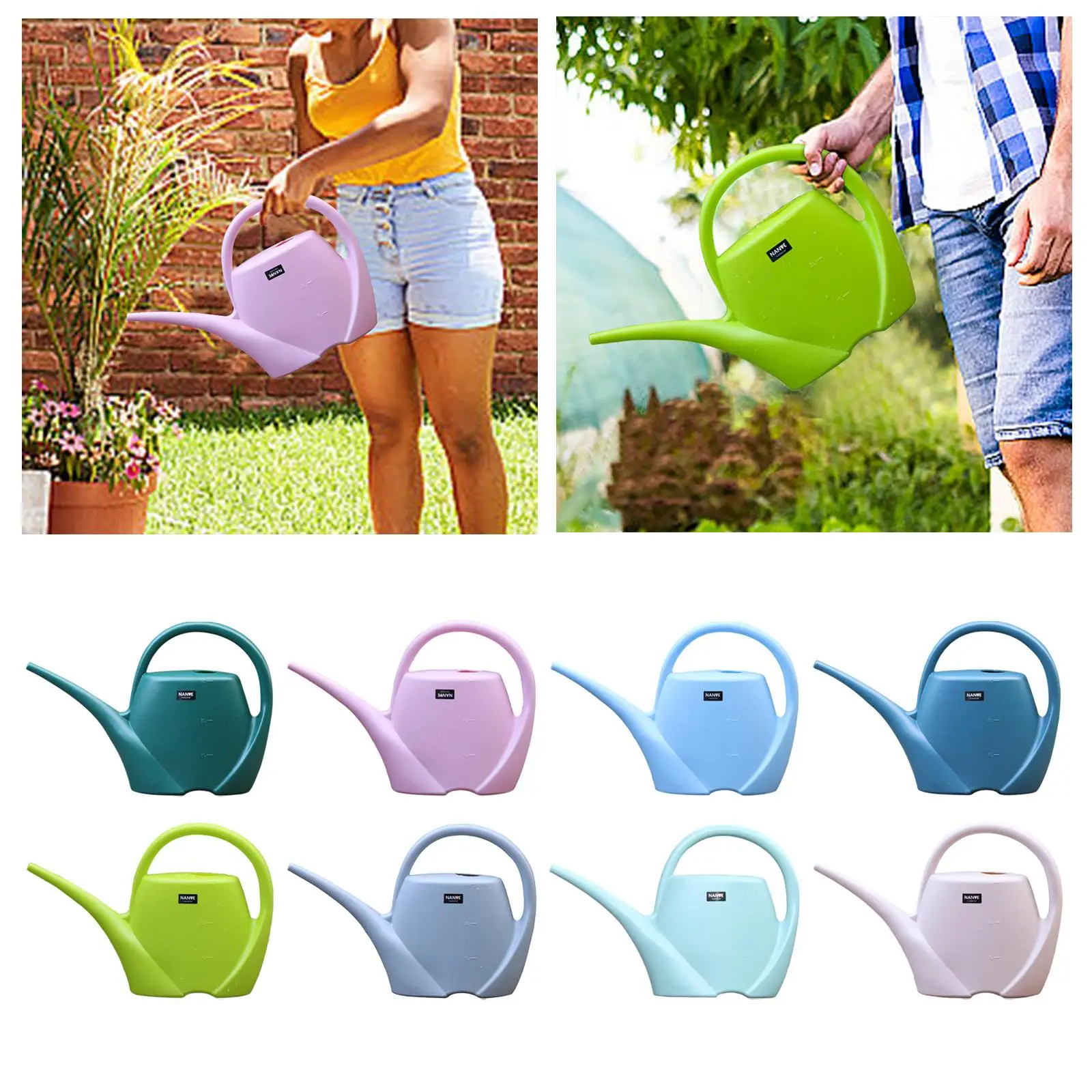 Watering Can Courtyard Sprinkler 3L Reusable Gardening Hand Tools Garden Watering Can for Indoor Plants Backyard Garden Flower
