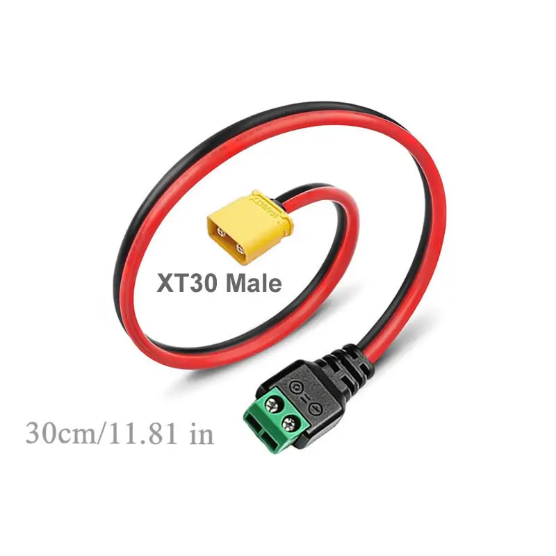 Câble XT30 Mâle/Femelle Sans Soudure 2.50€ - Connecteur Drone FPV