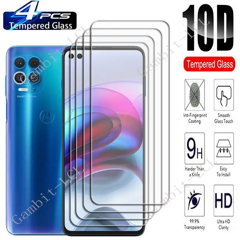 

4PCS For Motorola Moto G100 6.7" Screen Protective Tempered Glass On MotoG100 Edge S EdgeS XT2125 XT2125-4 Protection Cover Film