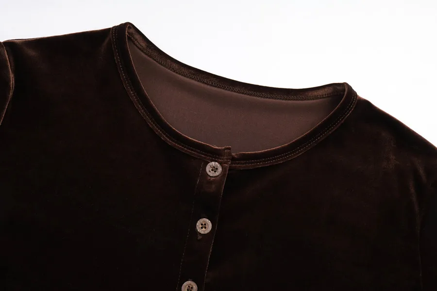 Velvet Womens Dress Set - Adjustable Strap Dress Basic Tops  Cardigan