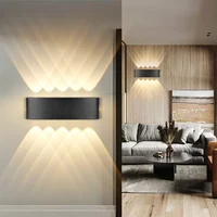 Waterproof Outdoor LED Wall Lamp Exterior Courtyard Interior Lighting Wall IP65 Fixture Garden LED Wall Clocks Stair Home Decor 1