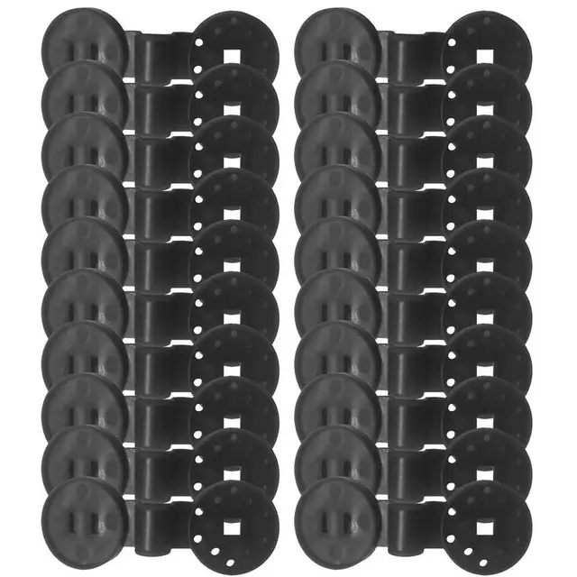 20/40 Százalék Műanyag Üvegházhatású Napsütéses Nettó Klipkert Szerszámok Kemping Árnyékoló Ruhák Rögzítse A Bilincset Grommet Kerítés Hálószálas Horog - Image 5