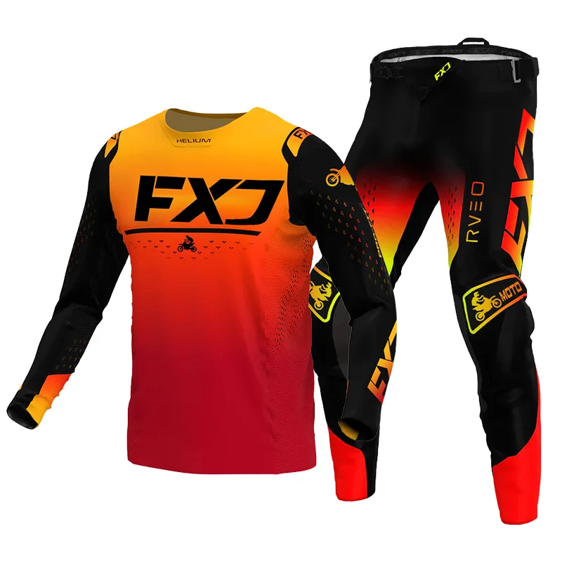 

motocross gear set racing suit Off-road MX Enduro MOTO Mens Kits Women's Motorcycle Combo white Pink black red green