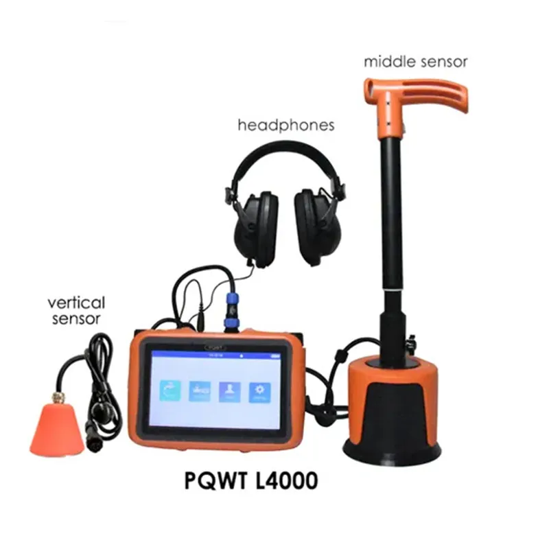 

New PQWT-L4000 How to Finding a Residential Water Leak Under Ground Pipeline Leakage Detection Machine PQWT Water Leak Detector