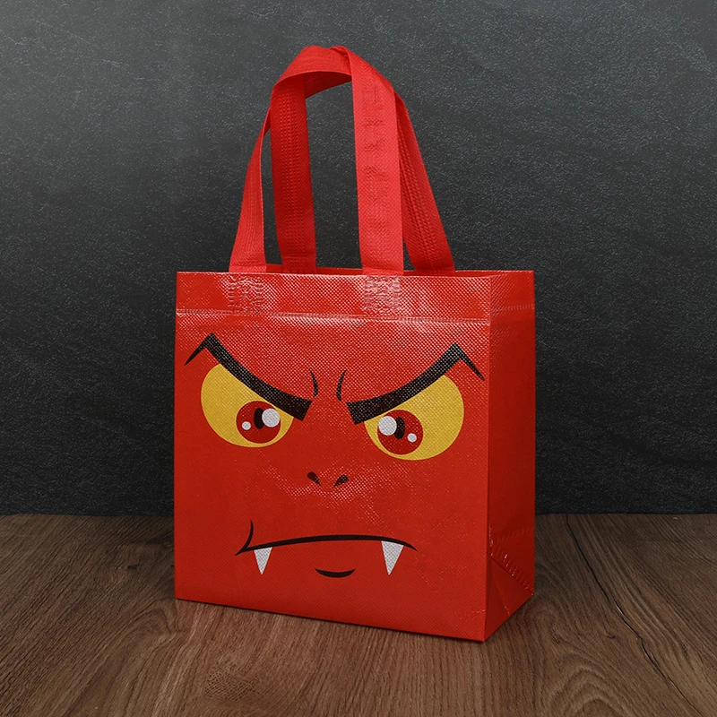 8–32 Stück Halloween-Party-Geschenktüten, Kürbisgeist, Vliesstoff, Süßigkeiten-Snacks, Tasche, 2025, Halloween-Party, Heimdekoration, Zubehör, Kinderbevorzugungen – Detail 9