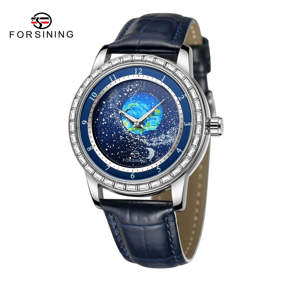 Orologio da Uomo FORSINING Square Oro - Eleganza e Stile