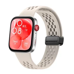 Bracciale sostitutivo in silicone magnetico traspirante per sport