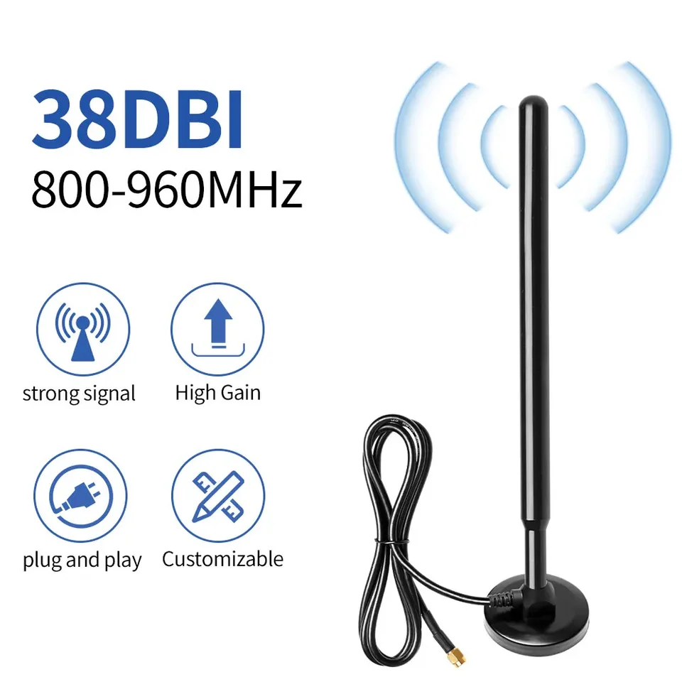 Antenne Helium HNT Antenne LoRa 868MHz UniteCom 2.5dBi - Pour Helium HNT Et  Réseaux IoT Antenne Helium HNT SMA Mâle